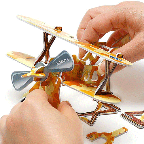 3D입체모형 비행기퍼즐(4종 1조)