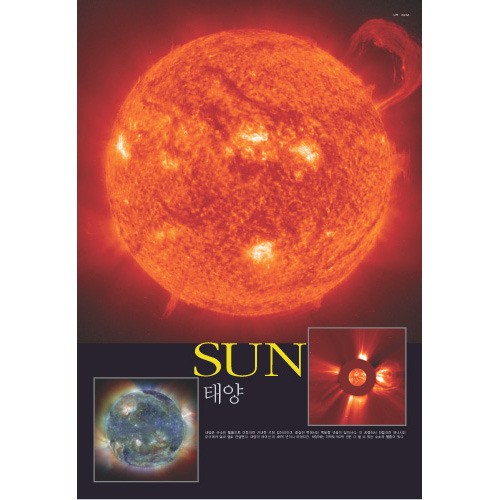 태양계 포스터(10종 세트)