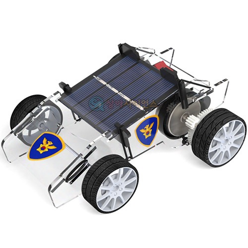 SA 투명 아크릴 폴리스 태양광자동차(1인용 포장)