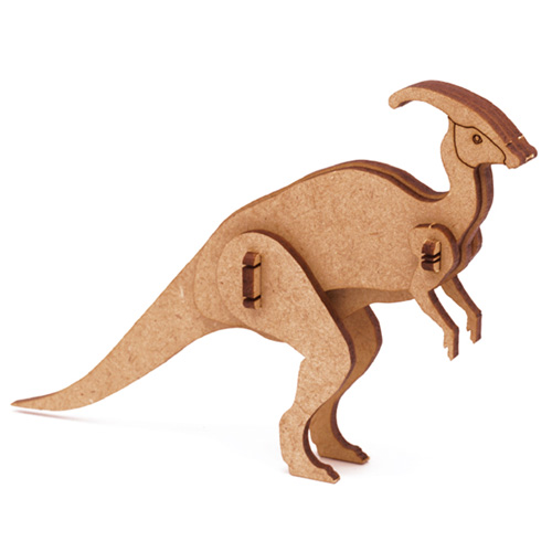 나무공룡 만들기(파라사우롤로푸스)